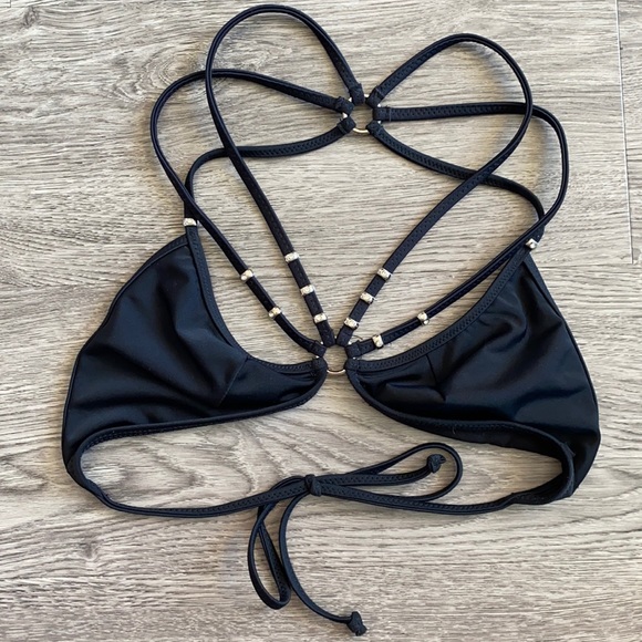Swim Bikini Black Top Poshmark